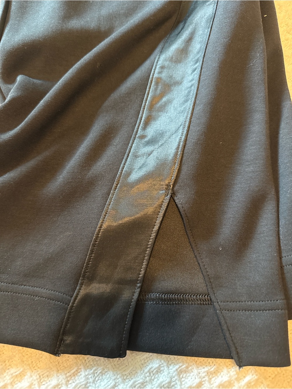 NWT OFFLINE By Aerie ChillUp Satin Track Wide Leg Pants Large Sporty Luxe - Picture 11 of 11